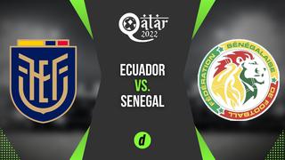 Ecuador vs. Senegal: cómo ver, horarios de TV y canales por Mundial Qatar 2022