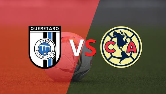 Arranca el partido entre Querétaro vs Club América
