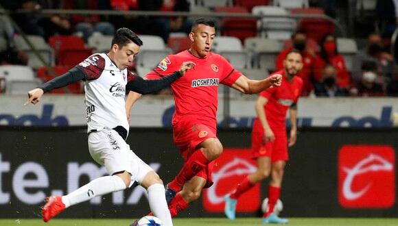 Tijuana venció 2-1 a Toluca en la fecha 8 del Clausura 2022. (Foto: EFE)