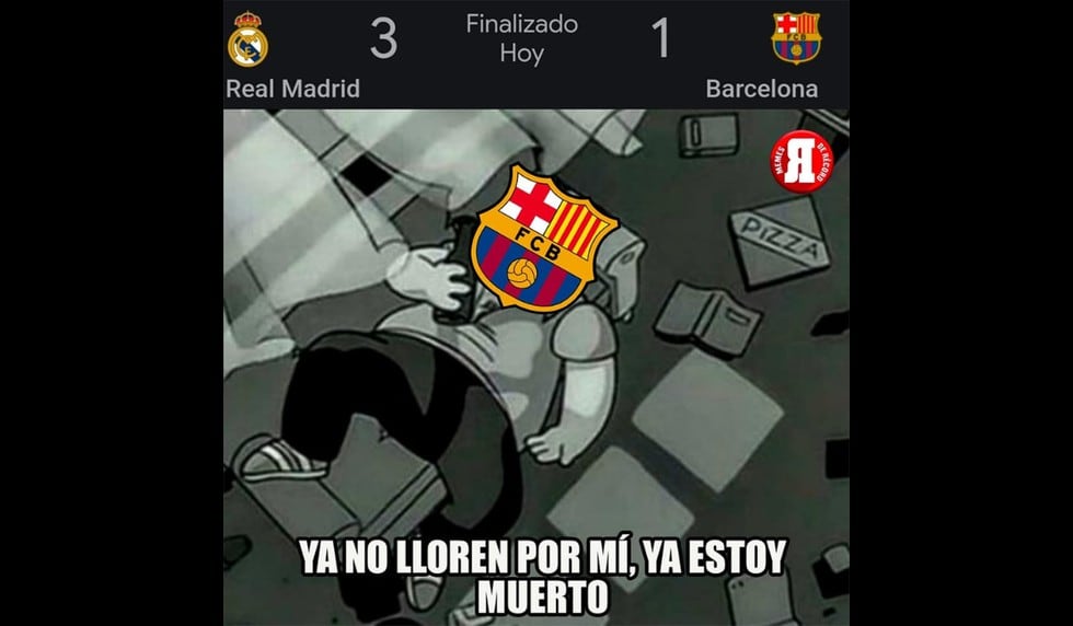 Real Madrid Vs Barcelona Memes Que Dejó El Partido Por Laliga Santander Clásico De España 