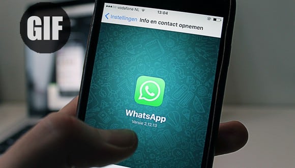 Así puedes mandar un GIF en WhatsApp desde iPhone. (Foto: composición / Pexels)