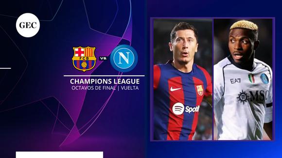 Barcelona vs. Napoli: fecha, hora y canales de TV para ver Champions League