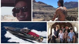 Ronaldo, Messi y las extravagantes vacaciones de los jugadores