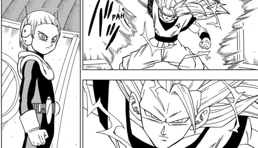 Goku Super Saiyajin 3 en Dragon Ball Super (Toyotaro)