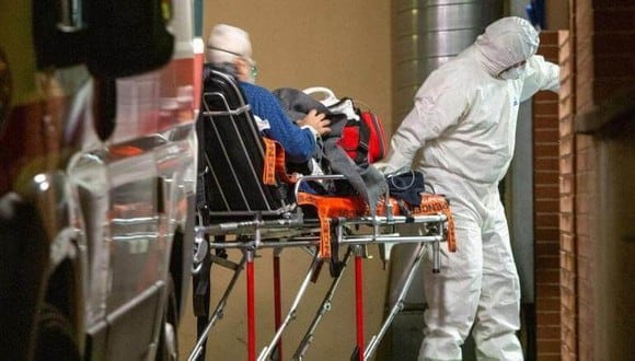 El paciente fue dado de alta en medio de la pandemia que ya lleva más de 8.000 muertes. (Foto: Gentileza France Info)