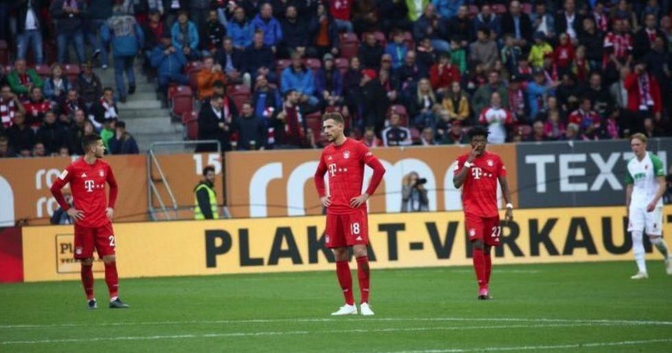 Bayern Munich empató con Ausburgo y perdió la punta de la Bundesliga 2019-20. (Foto: Agencias)