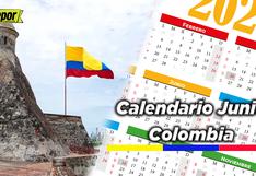 Calendario del mes de junio en Colombia: ¿cuándo serán los feriados y días festivos?