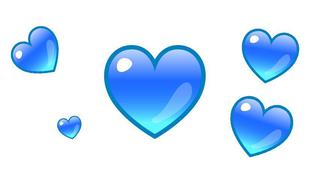 ¡Me encorazona! Este es el verdadero significado del corazón azul de WhatsApp