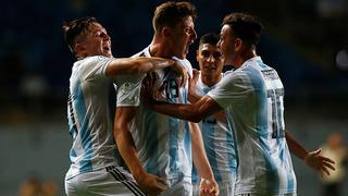 Argentina dio la sorpresa y goleó a Venezuela en el Sudamericano Sub 20