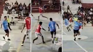 Christian Cueva juega fulbito en Trujillo pese a lesión en la rodilla