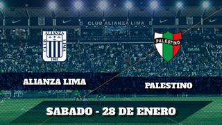 Alianza Lima jugará la 'Noche Blanquiazul' ante Palestino de Chile