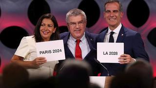 Son fijos: COI ratificó a París 2024 y Los Ángeles 2028 como sedes de los Juegos Olímpicos
