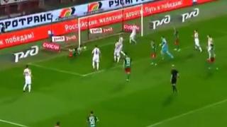 ¡Agárrate, Bolivia! Jefferson Farfán marcó esforzado gol con Lokomotiv y extendió su racha en Rusia