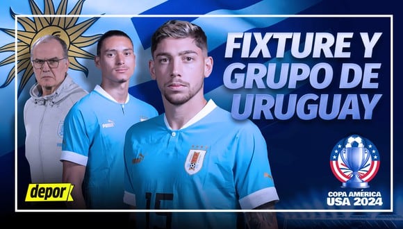 Uruguay buscará ganar su Copa América número 16 en la de Estados Unidos 2024. (Diseño: Depor)