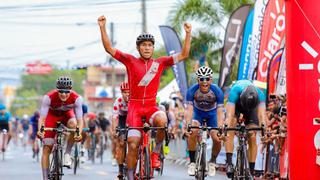 ¡En lo más alto del podio! Peruano Alaín Quispe ganó la última etapa de la Vuelta a Chiriquí 2019 en Panamá