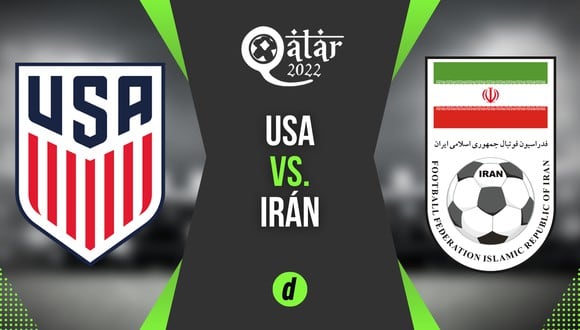 Estados Unidos vs. Irán: fecha, horarios y canales del partido por el Mundial de Qatar 2022 (Foto: Depor).