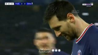 Courtois es el ‘galáctico’: Messi falló penal ante el belga en el Real Madrid vs. PSG [VIDEO]