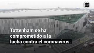 Tottenham convirtió su estadio en hospital para ayudar a combatir el coronavirus