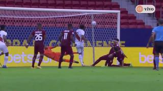 Picó la ‘Culebra’: André Carrillo pone el 1-0 en el Perú vs. Venezuela [VIDEO]