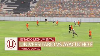 Los mejores momentos del amistoso entre Universitario y Ayacucho FC [VIDEO]