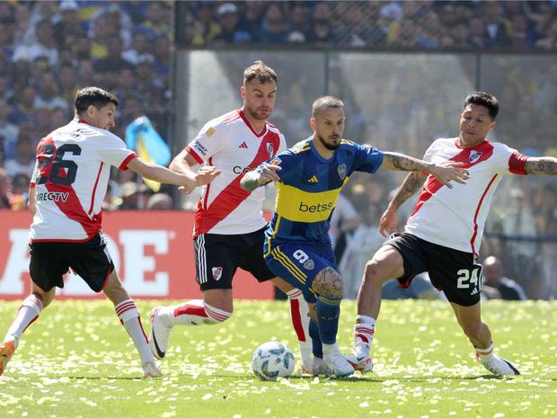 River Plate y Boca Juniors animarán el mejor partido de la jornada 7 de la Copa de la Liga Profesional y podrás verlo en TNT Sports y ESPN Premium. (Foto: AFP)