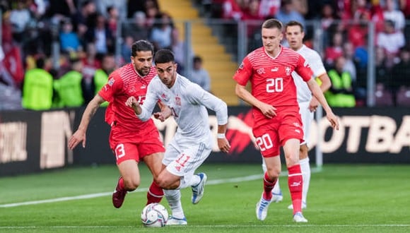 SIGUE TVE y ESPN, España vs. Suiza EN VIVO: juegan por la fecha 3 de la Nations League. (Foto: Getty images)