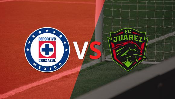 ¡Ya se juega la etapa complementaria! Cruz Azul vence FC Juárez por 1-0