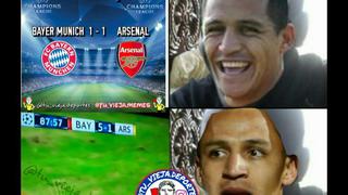 Arsenal vs. Bayern Munich: los memes de Alexis Sánchez, Arturo Vidal y las burlas a Arsene Wenger