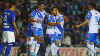 Puebla venció 3-1 a Cruz Azul y dio la sorpresa en el Estadio Azul en la Copa MX
