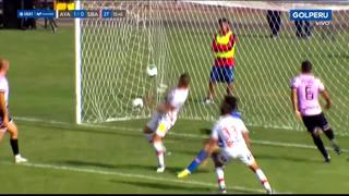 Para qué te traje, arquero: Souza marcó el gol del 1-0 de Ayacucho FC sobre Sport Boys tras error de Medina [VIDEO]