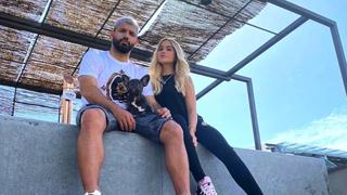 Tiempo para el amor: Sergio Agüero disfruta de cortas vacaciones al lado de su novia [VIDEO]