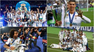 ¡Así, así, así gana el Madrid! Las inigualables postales de festejos por un nuevo título de Champions League