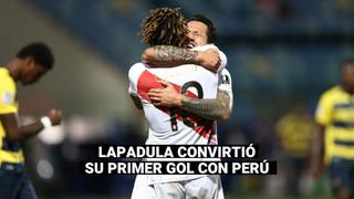 Selección peruana: Así reaccionó Gianluca Lapadula tras anotar su primer gol con la ‘bicolor’