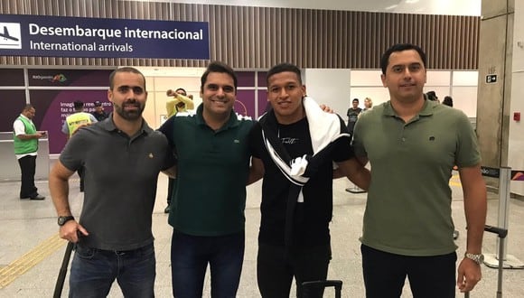 Fernando Pacheco ya está en Brasil. (Foto: GloboEsporte)