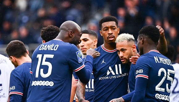 PSG venció al Bordeaux con goles de Mbappé, Neymar y Paredes por la Ligue 1. (Getty)