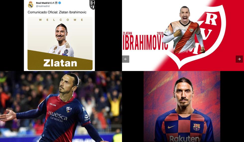 ¡Hay Zlatan para todos! Los mejores memes del supuesto regreso de Ibrahimovic a LaLiga [FOTOS]