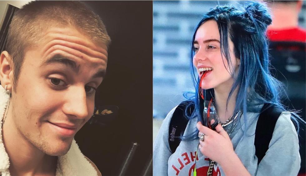 Justin Bieber y Billie Eilish estrenan la versión remix de “Bad Guy”. (Foto: Instagram)