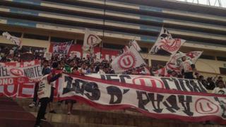 Universitario de Deportes: banderazo crema en el Monumental previo al clásico