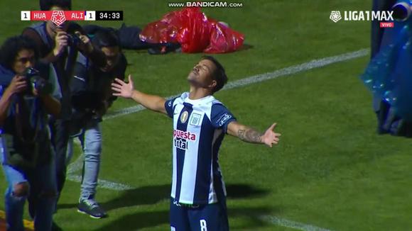 Gabriel Costa scored 1-1 for Alianza Lima against Sport Huancayo.  (Video: League 1 MAX)