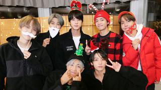 BTS publicó saludo navideño con divertidas fotos 