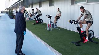 Florentino es el que manda: hizo inesperado visita a Valdebebas para supervisar entrenamientos del Real Madrid [FOTOS]