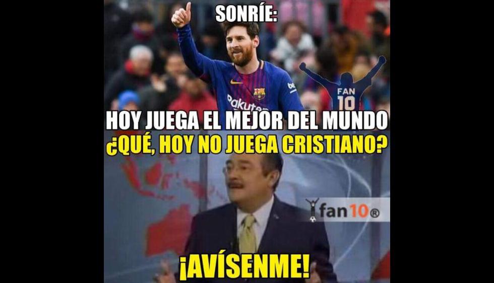 Los mejores memes del Barcelona-Roma por la vuelta de cuartos de final de Champions League. (Difusión)