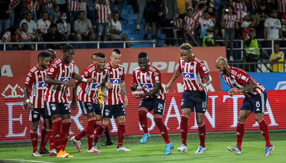 Junior de Barranquilla goleó 3-0 a Atlético Nacional por la Copa Colombia 2022. (Foto: Prensa Dimayor)