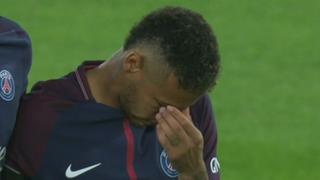 Al borde del llanto: la emoción de Neymar en el homenaje a las víctimas de Barcelona [VIDEO]