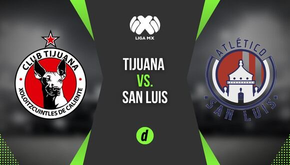 Tijuana vs. Atlético San Luis EN VIVO vía Fox Sports 2: juegan por la Jornada 9 de la Liga MX. (Foto: Depor)