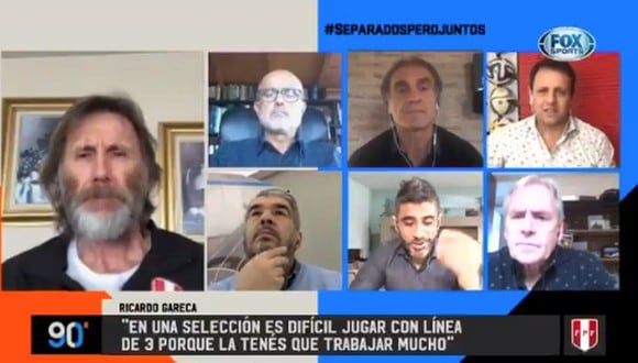 Ricardo Gareca en entrevista con Fox Sports de Argentina. (Captura)