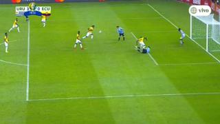 Una noche para el olvido: el autogol de Arturo Mina para el 4-0 de Uruguay ante Ecuador [VIDEO]