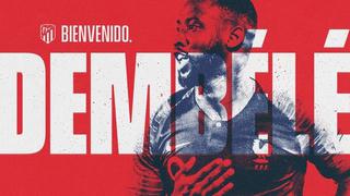 Ya es oficial: Atlético de Madrid anunció a Moussa Dembélé como su nuevo fichaje