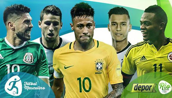 El fútbol masculino en Río 2016 empezó el 4 de agosto y finalizará el 20 de agosto. (Foto: Depor)