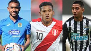 Toca potenciarlos: los jugadores que podrían ser tomados en cuenta para la Selección Peruana en 2021